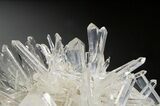 Sharp Colombian Quartz Crystal Cluster - Peña Blanca Mine #330410-1